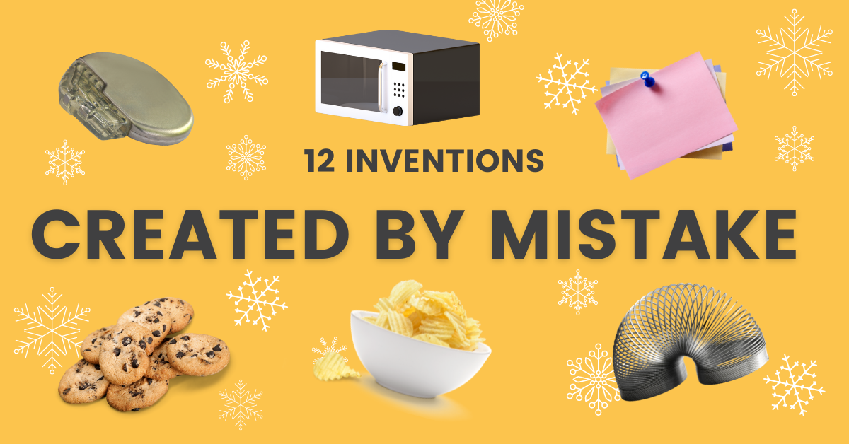 12 inventions created by mistake