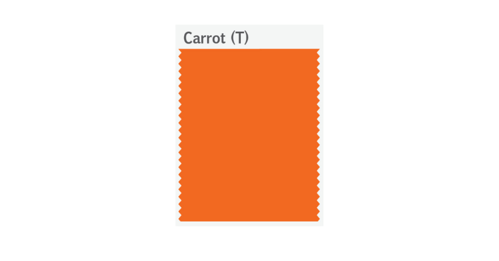 carrot color swatch