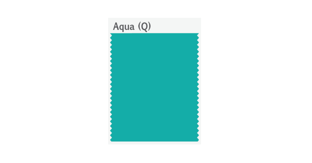 aqua color swatch