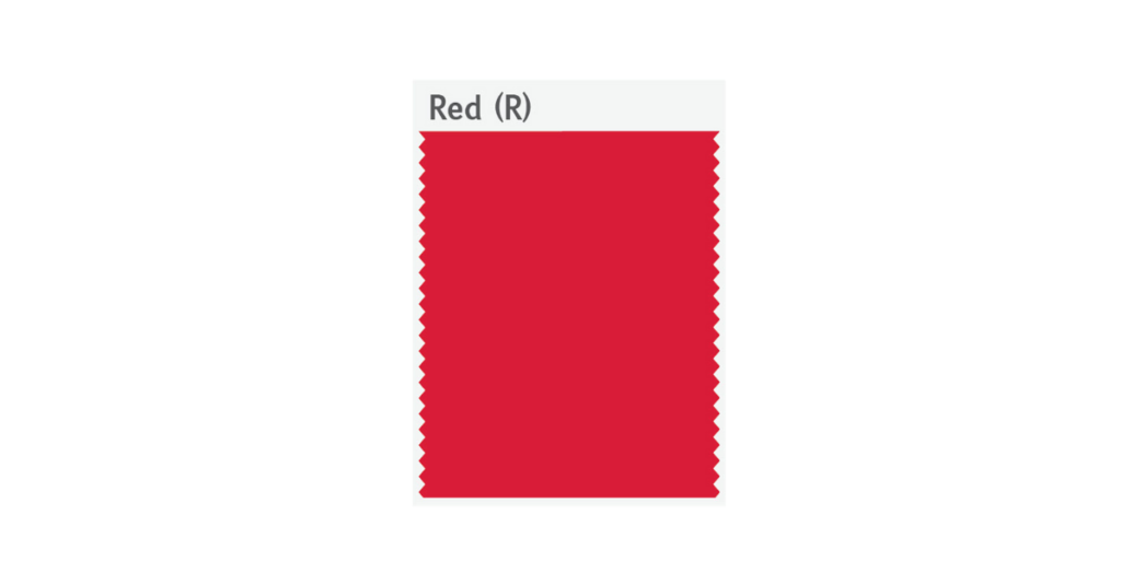 red color swatch