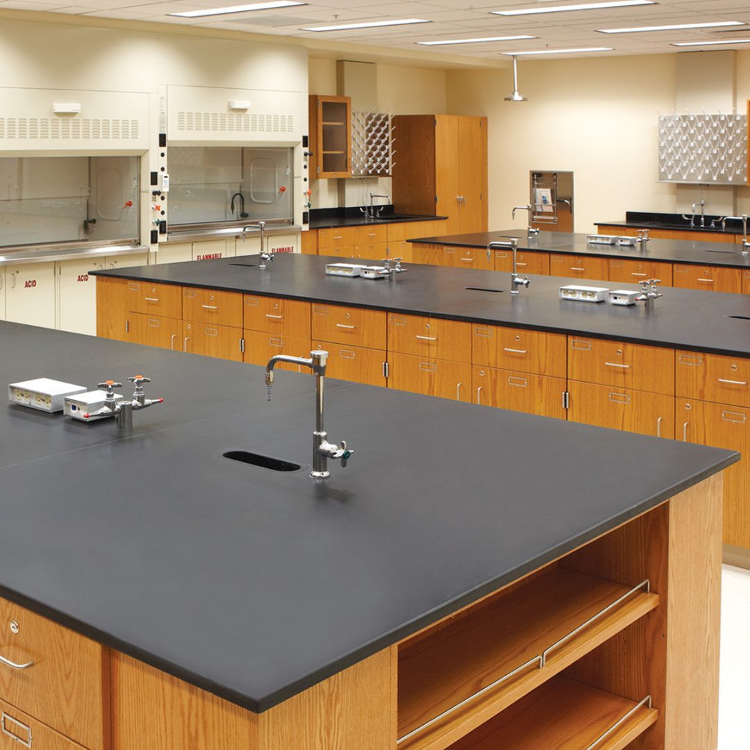 Workstation Planning photo of workstations in science lab